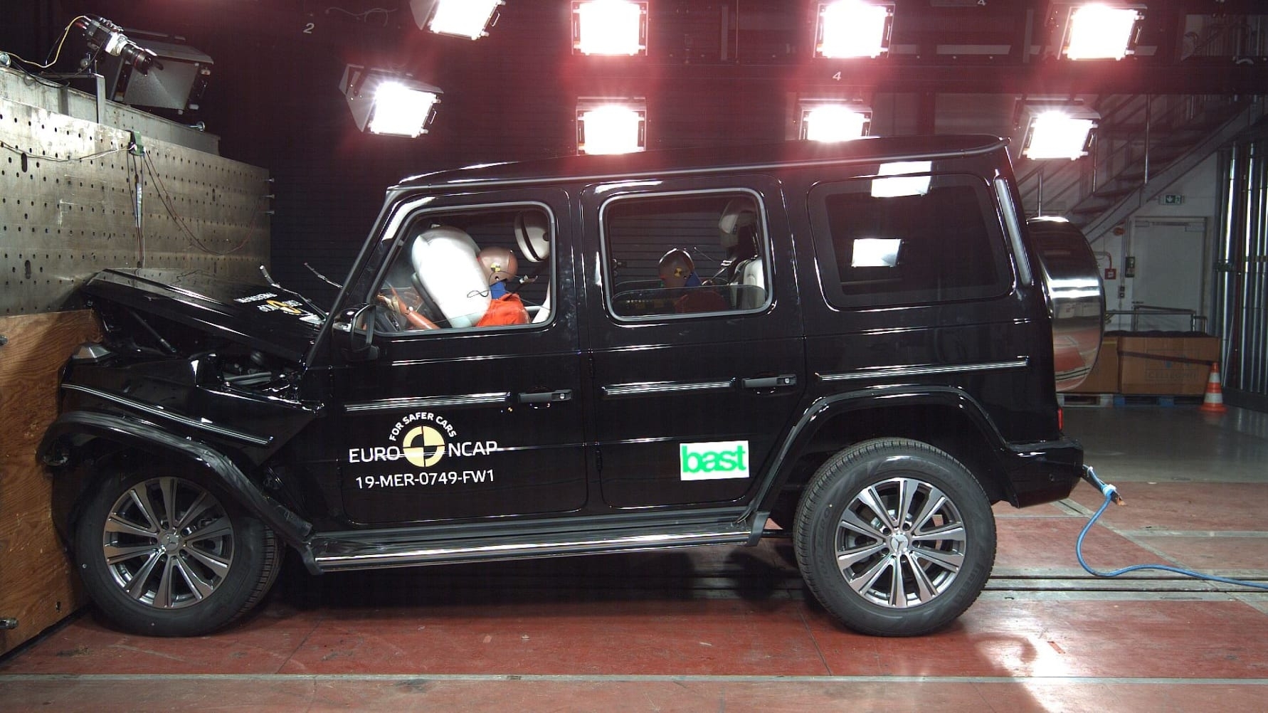 Mercedes-Benz G-Class Frontal Full Width Test - Feb 19