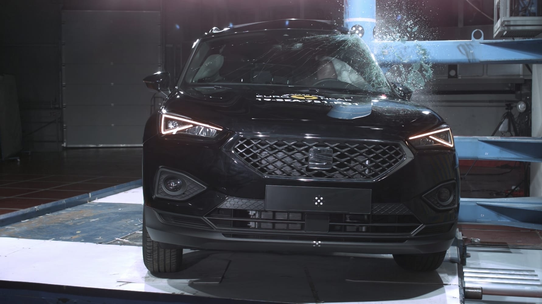 SEAT Tarraco Pole Crash Test - Feb 19