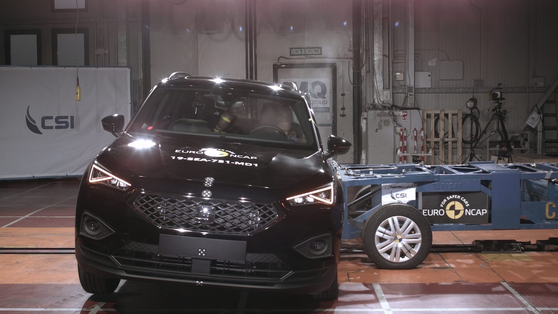 SEAT Tarraco Side Crash Test - Feb 19