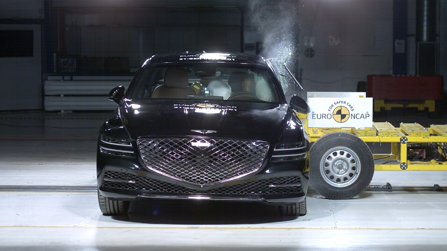 Genesis G80 Side Mobile Barrier test May 2021.jpg