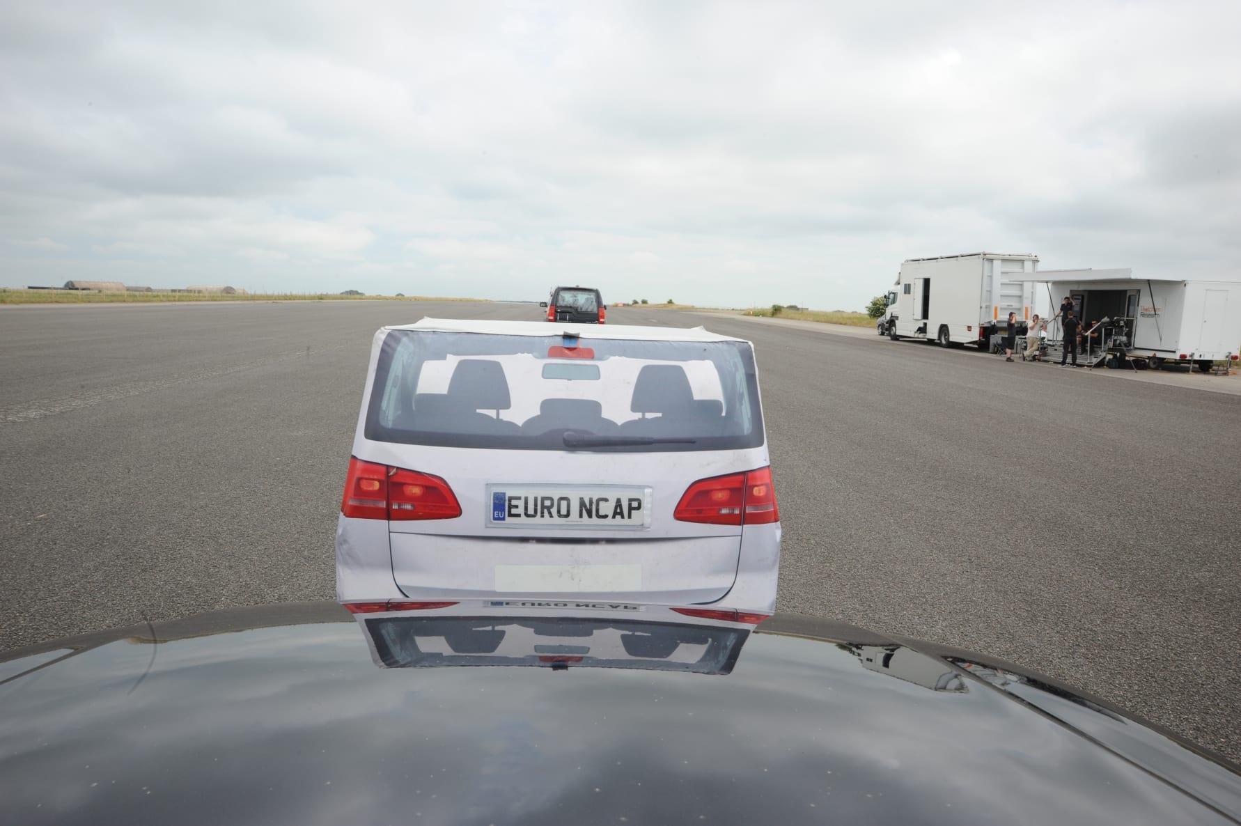 Volvo XC90 AEB inter urban test driver view.JPG